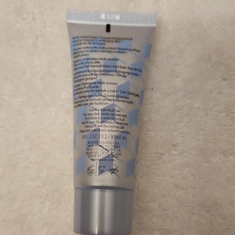 Estée Lauder Perfectly Clean Multi-Action Foam Cleanser/Purifying Mask 1‎ fl oz